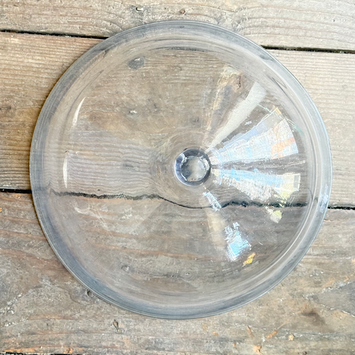 Large 19th-century French Glass Cloche de Melon (LG-05)