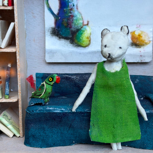 "Eloise and Kiwi" Assemblage