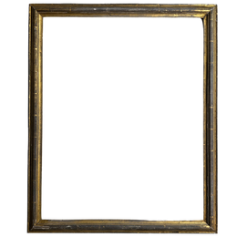 27" x  33" H Antique 19th Century Gilt Frame #5