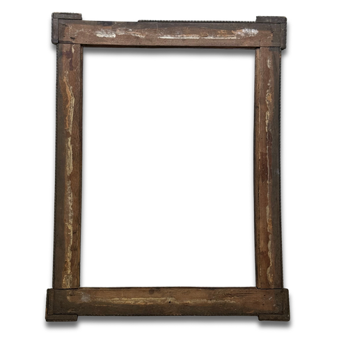 Early 20th-century French Tramp Art Frame