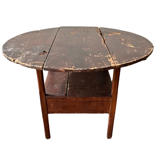 19th Century French Round Table with Base