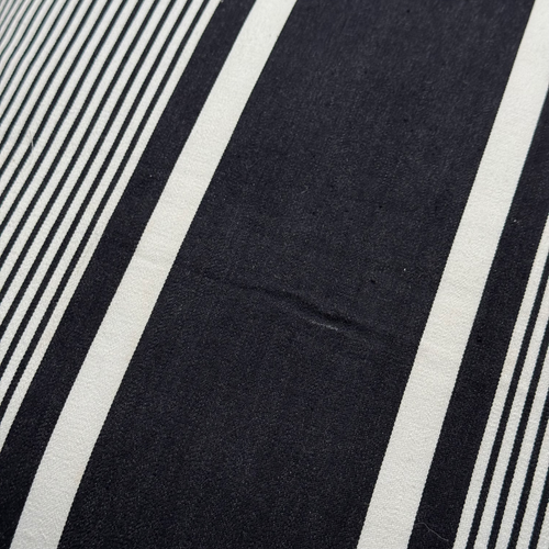 Custom 19th-century French Ticking Pillow (#3-30)