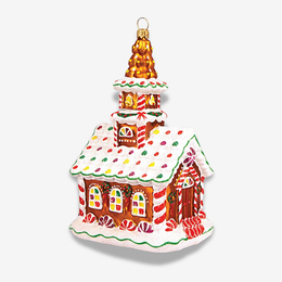 Gingerbread Church Ornament