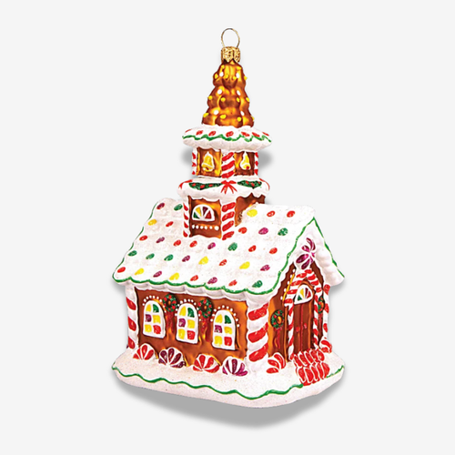 Gingerbread Church Ornament