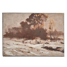 Evert Rabbers Landscape Painting (2364)