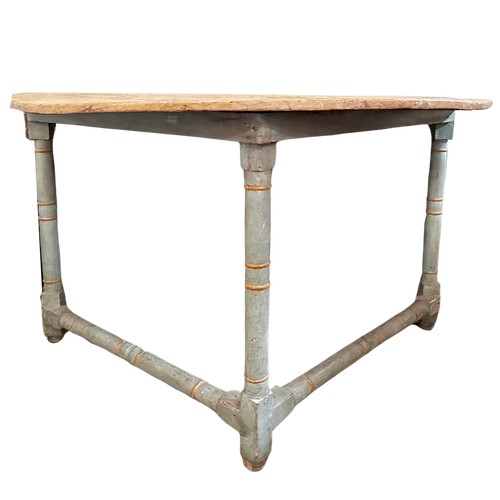 18th Century French Demilune Table