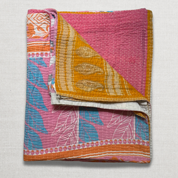 Vintage Sari Double Bedcover (#07-06)