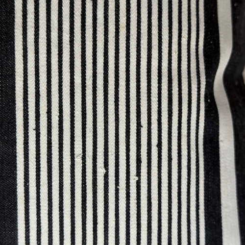 Custom 19th-century French Ticking Pillow (#29)