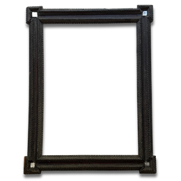 Early 20th-century French Tramp Art Frame