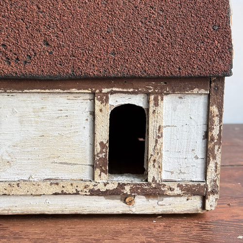 Antique Tudor Revival Style Bird House