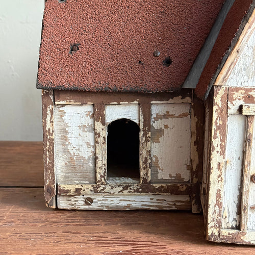 Antique Tudor Revival Style Bird House