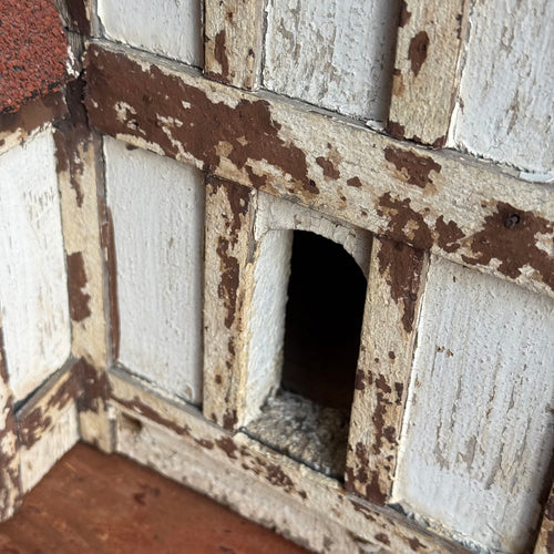 Antique Tudor Revival Style Bird House