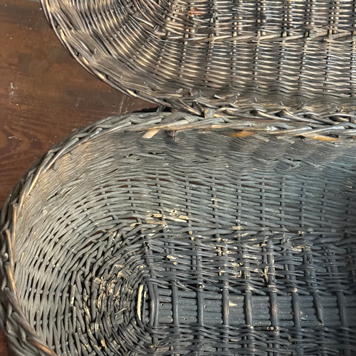 19th-Century French Market Basket (#6)