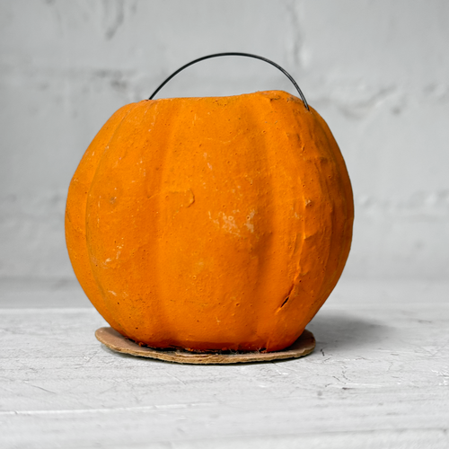 Vintage German Small Halloween Jack-O'-Lantern Bucket