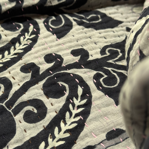 Vintage Sari Throw (#11-6)