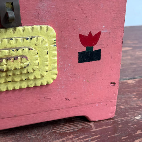 Pink Tramp Art Box