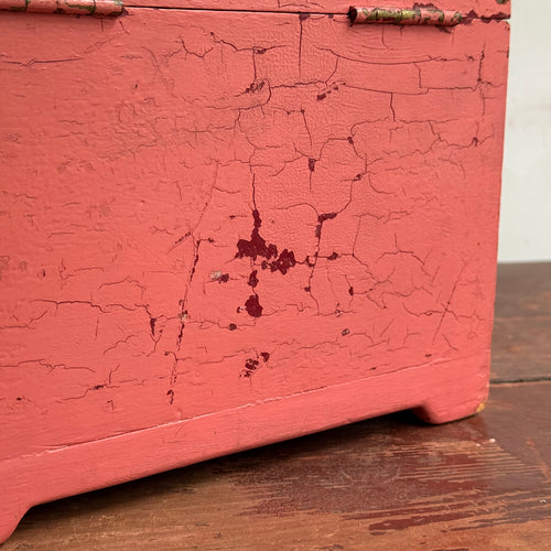 Pink Tramp Art Box