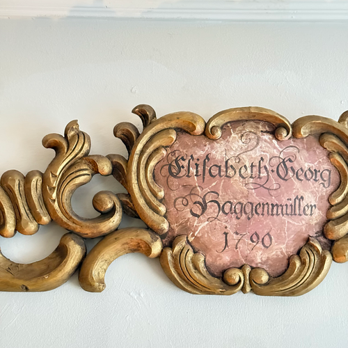 18th-century German Over Door Architectural Element