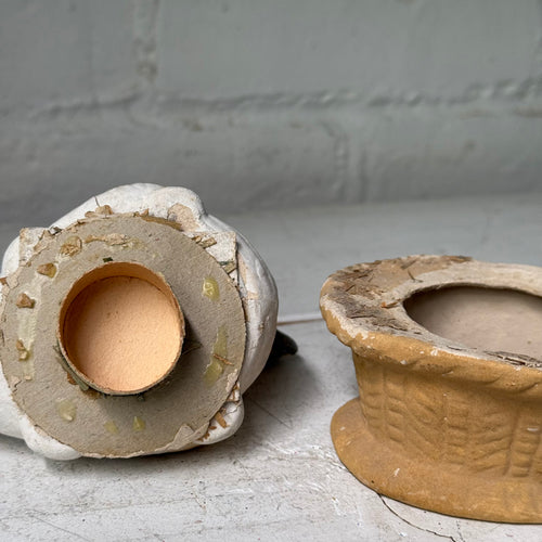 Vintage German Papier-Mâché Hen Candy Container (#6)
