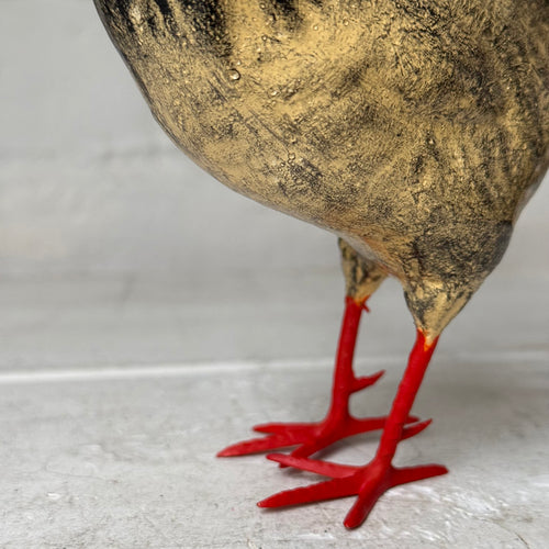 Nostalgic Papier-Mâché White Rooster Candy Box