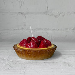 Tarte aux fraises Strawberry Tart Candle