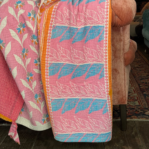 Vintage Sari Double Bedcover (#07-06)