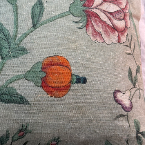 Custom John Derian for Pierre Frey "Le Paravent Chinois" Pillow in Original Green (#25)