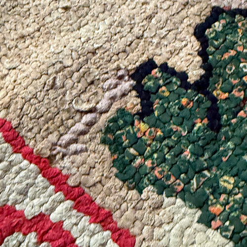 Vintage Church Rag Rug