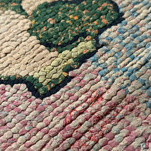 Vintage Church Rag Rug