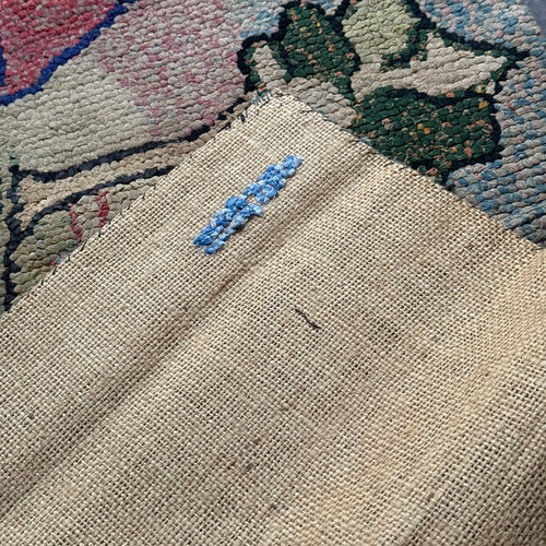Vintage Church Rag Rug