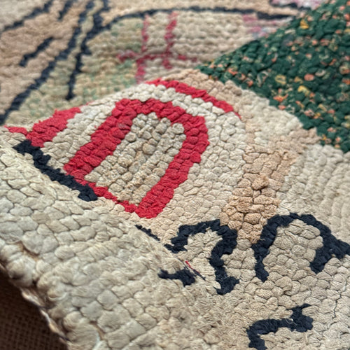 Vintage Church Rag Rug