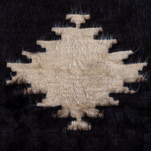 4’ 2” x 5’ 4” Vintage Angora Rug