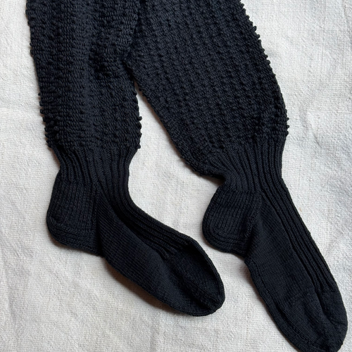 Pair of Antique German Socks (#6)