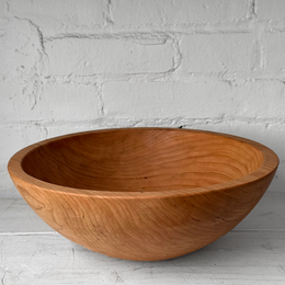 Spencer Peterman Cherry Wood 13" Round Bowl (#4-6)