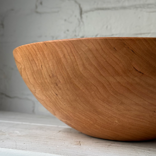 Spencer Peterman Cherry Wood 13" Round Bowl (#4-6)