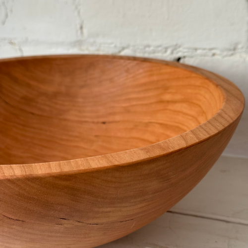 Spencer Peterman Cherry Wood 13" Round Bowl (#4-6)