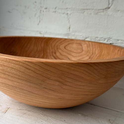 Spencer Peterman Cherry Wood 13" Round Bowl (#4-6)