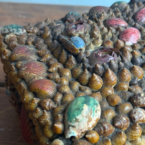 Vintage Victorian Shell Box
