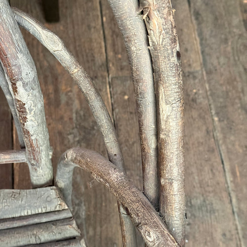 19th-Century French Folk Twig Chair