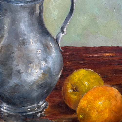 Mid 20th-century Dutch Floral Still Life Painting