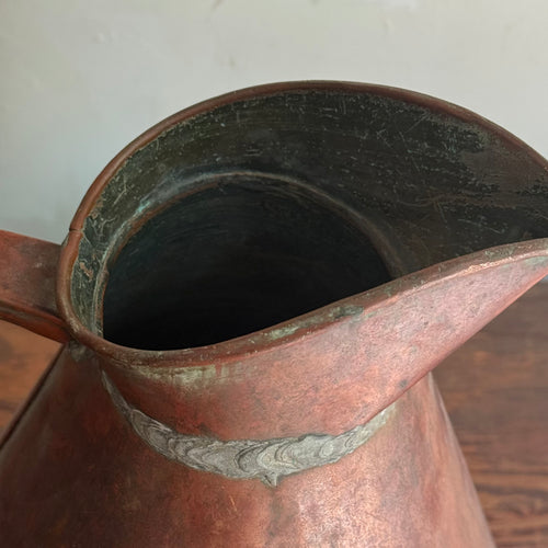 19th-century French Metal Watering Can