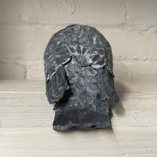 Papier-Mâché Painted Pigeon #06
