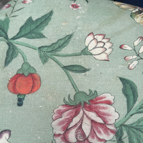 Pair of Custom John Derian for Cisco Brothers Leaf Chair in Pierre Frey Fabric
