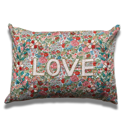 "Love" Embroidered Cushion (CS-813)