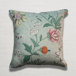 Custom John Derian for Pierre Frey "Le Paravent Chinois" Pillow in Original Green (#25)