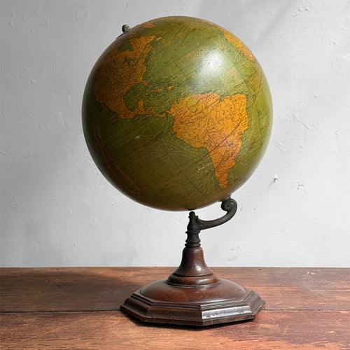 Early 20th-century George F. Cram Terrestrial Globe