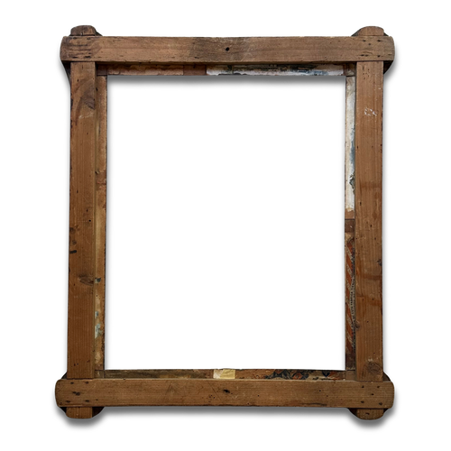 Early 20th-century French Tramp Art Frame