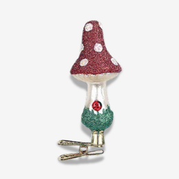 Clip-on Mushroom Ornament