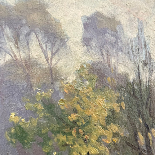 Evert Rabbers Landscape Painting (2370)