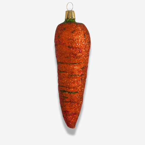 Bedazzled Carrot Ornament